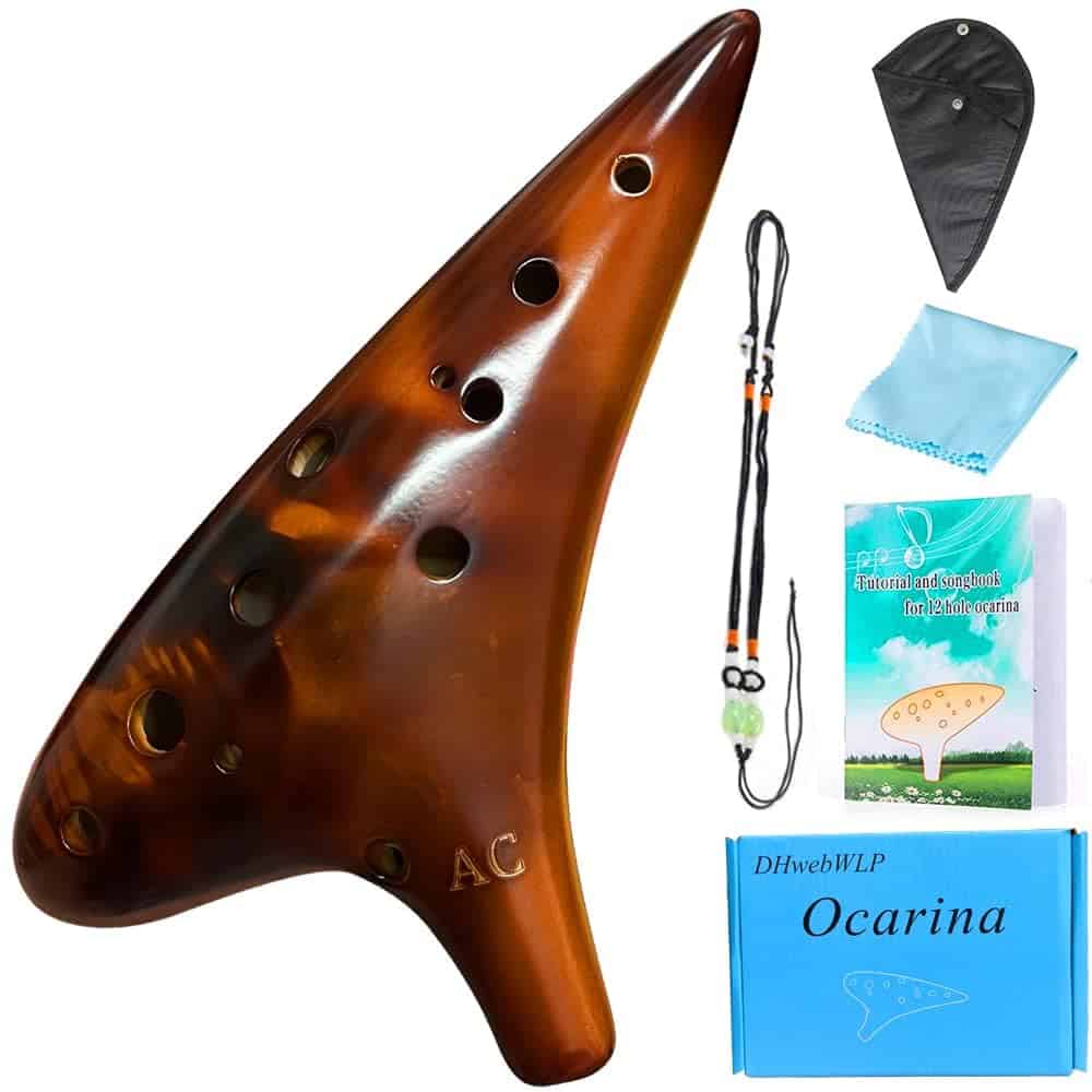 Ocarina DHwebWLP de 12 Agujeros, Instrumento Musical,