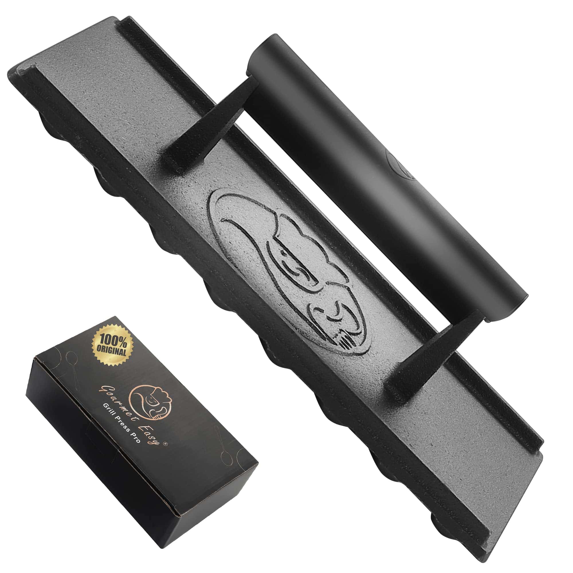 Prensa de Hierro Fundido de 3lb, Prensa de Hamburguesas