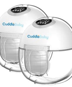 Extractor de leche eléctrico portátil doble CuddleeBaby con