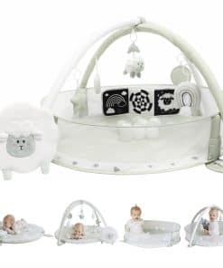 Tapete de Actividades Aila+Aiden 6-en-1 XL & Gimnasio de