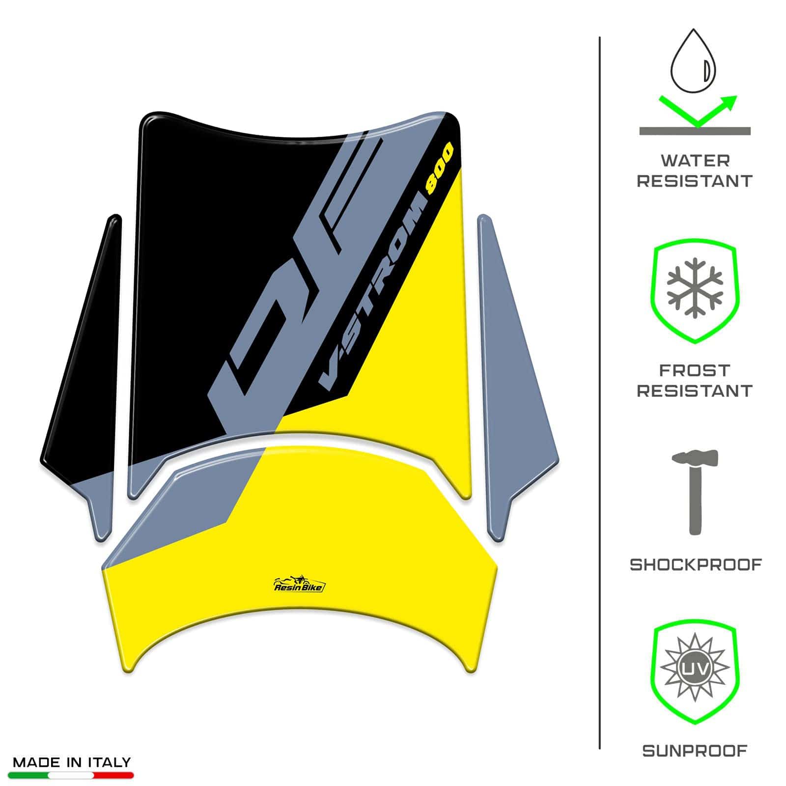 Calcomanías 3D para Moto Resin Bike -en Italia - Imagen 8