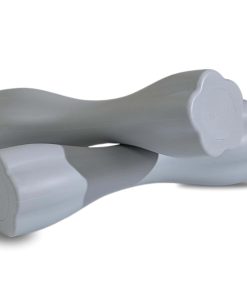 Pesas de Mano CurvyBar RELANESS (Par de 4.4 Libras - Gris)
