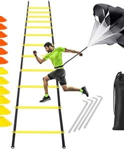 Set de Entrenamiento de Escalera de Agilidad y Velocidad