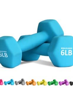 Par de Mancuernas de Neopreno con -Azul