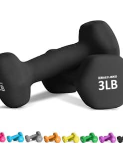 Conjunto de Pesas para Gimnasio en Casa -Negro