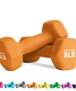 Balelinko Equipo de Gimnasio en Casa para -Naranja