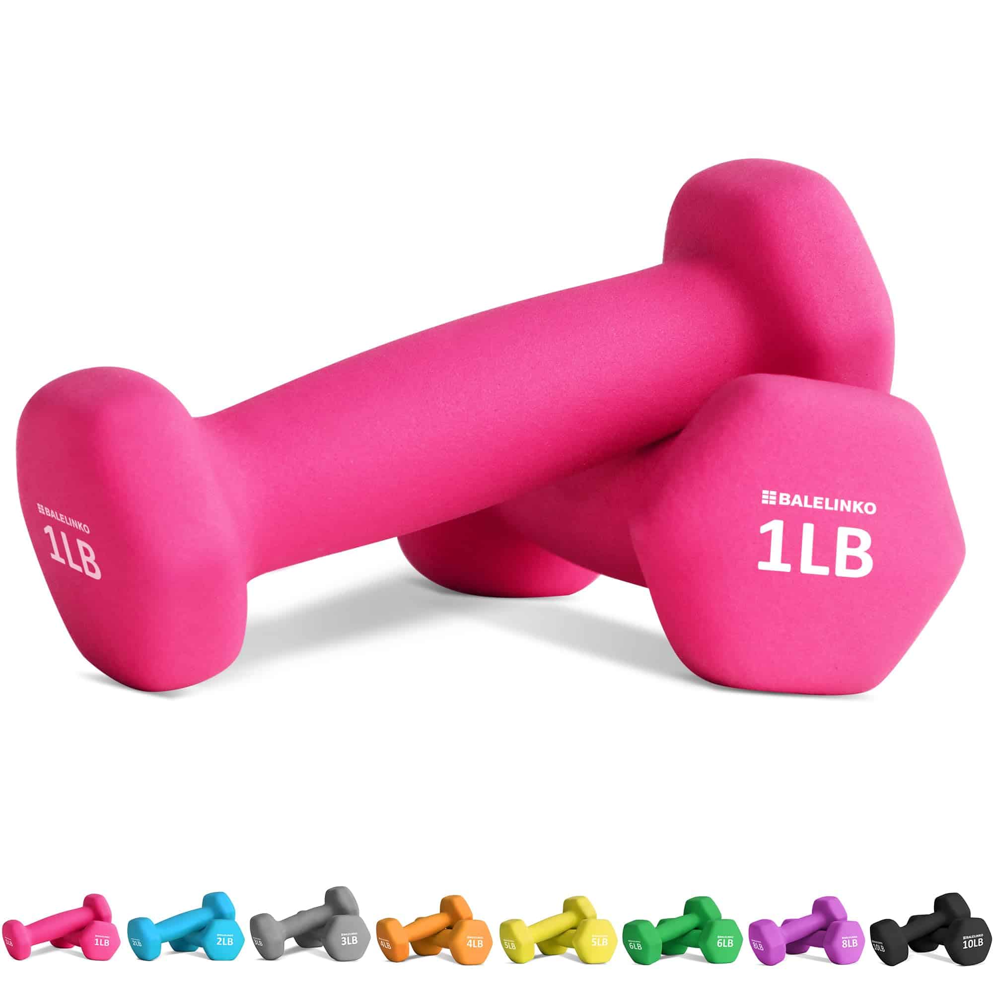 Set de pesas para gimnasio en casa Balelinko|