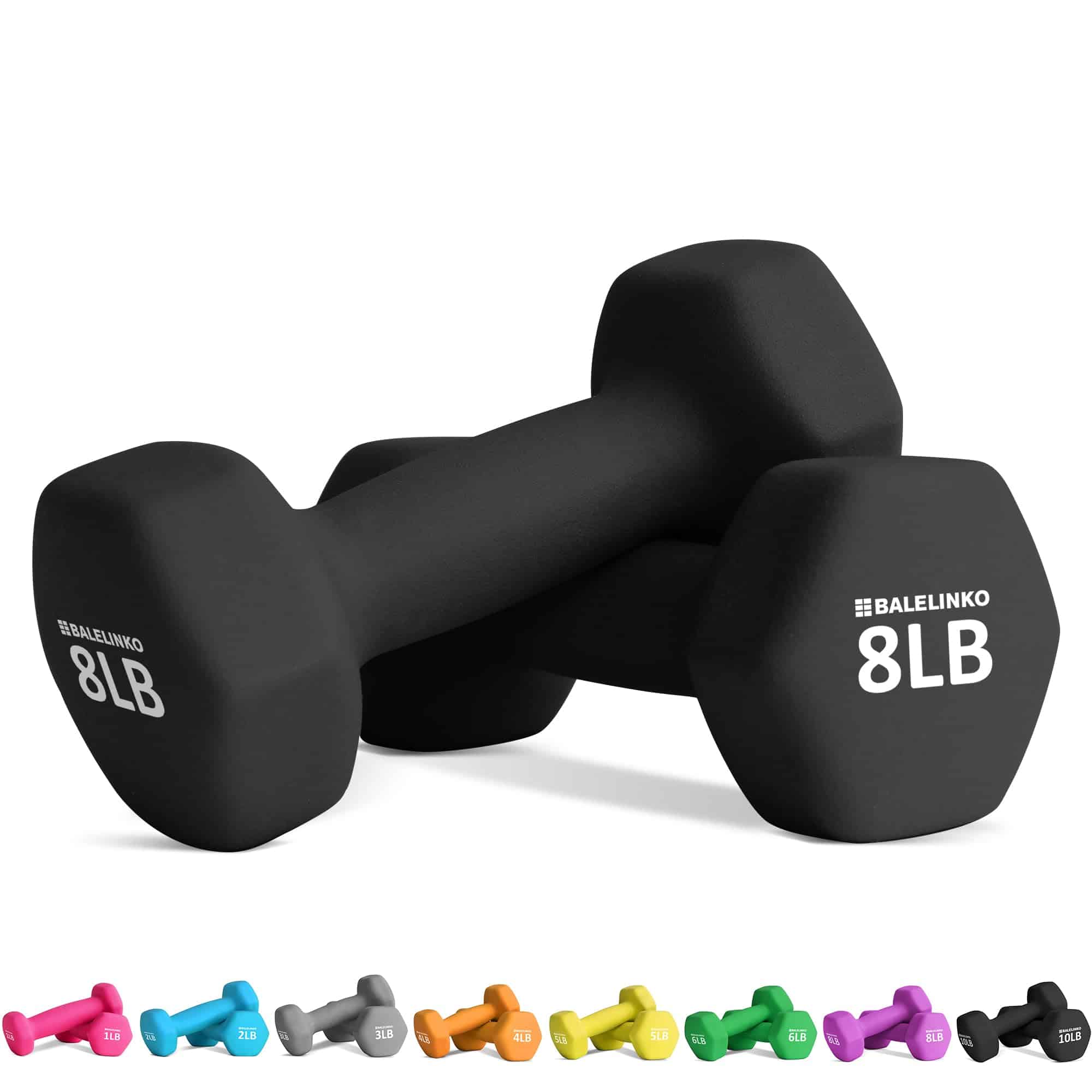 Pesas de Gimnasio en Casa Balelinko Equipo de -Negro