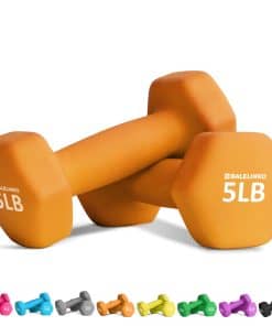 Set de Pesas para Gimnasio en Casa -Naranja