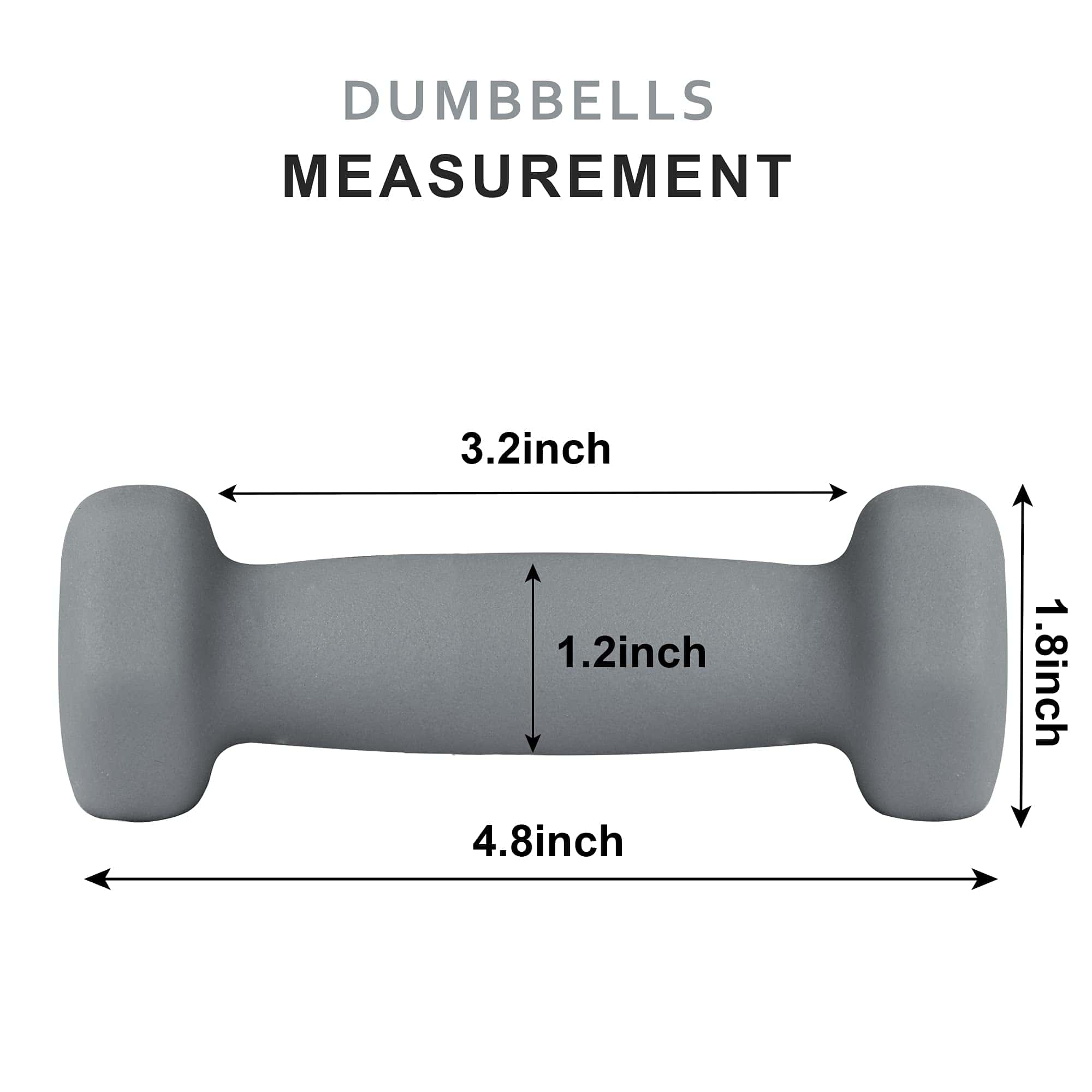 Set de Pesas para Gimnasio en Casa Balelinko para -Gris - Imagen 3