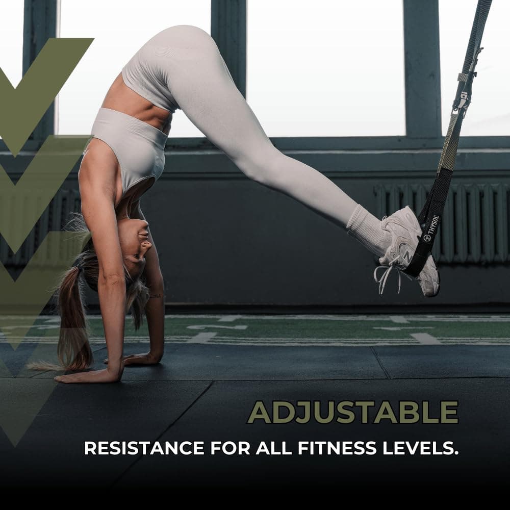 THYSOL Entrenador de Resistencia Pro Xtreme Straps Army | - Imagen 4