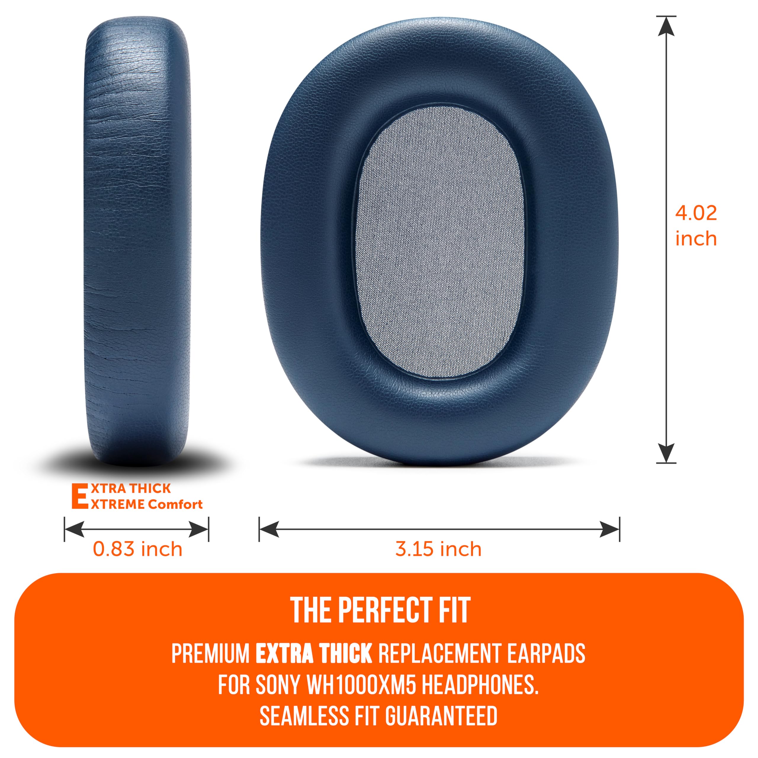 Almohadillas extra gruesas Wicked Cushions para Sony XM5 - - Imagen 6