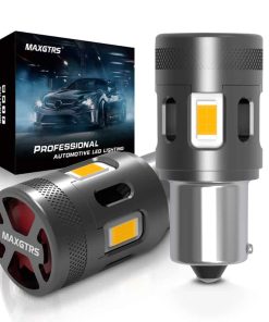 Bombilla LED MAXGTRS PY21W BAU15S 1156(150�) para luces
