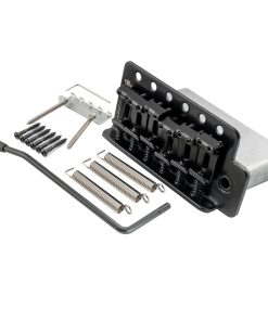 Puente de trémolo para guitarra eléctrica -Negro