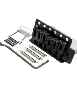 Puente de trémolo para guitarra eléctrica -Negro