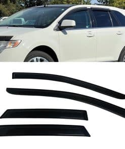 Deflectores de lluvia y sol oscurecidos por humo para