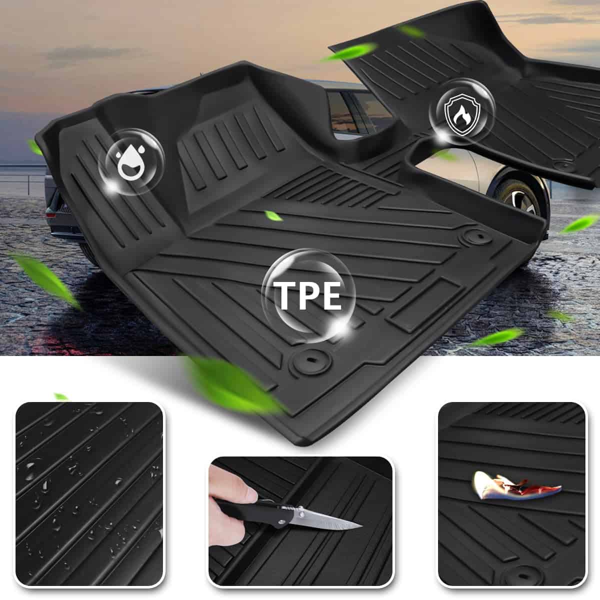 Tapetes para Automóvil Shvgen Compatible con Kia Ev6 2022 - Imagen 4