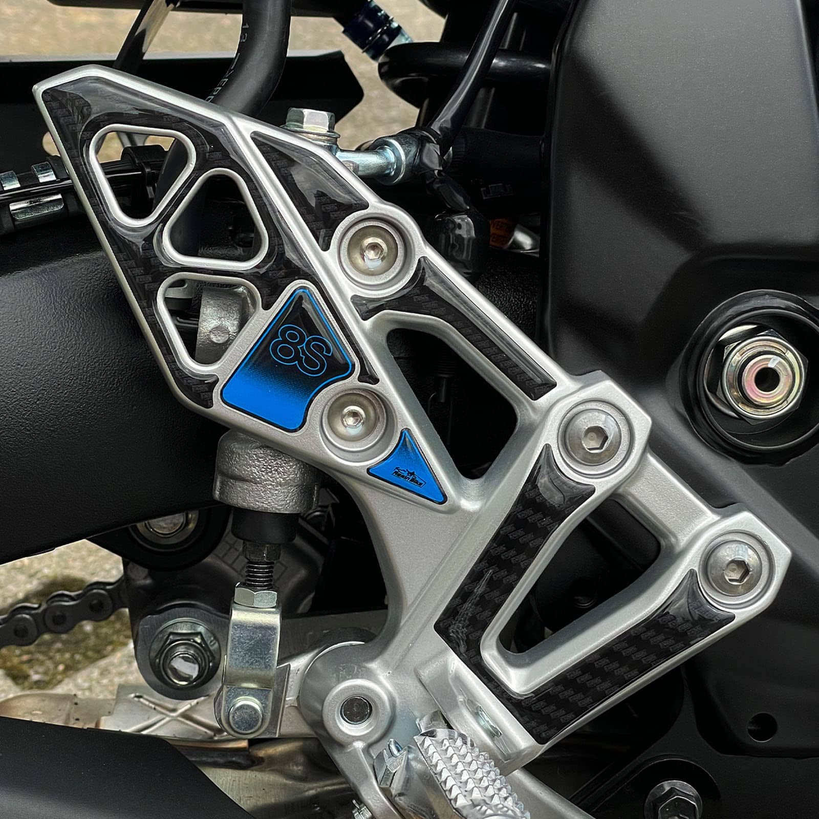 Calcomanías de Moto 3D de Resina Compatible -en Italia
