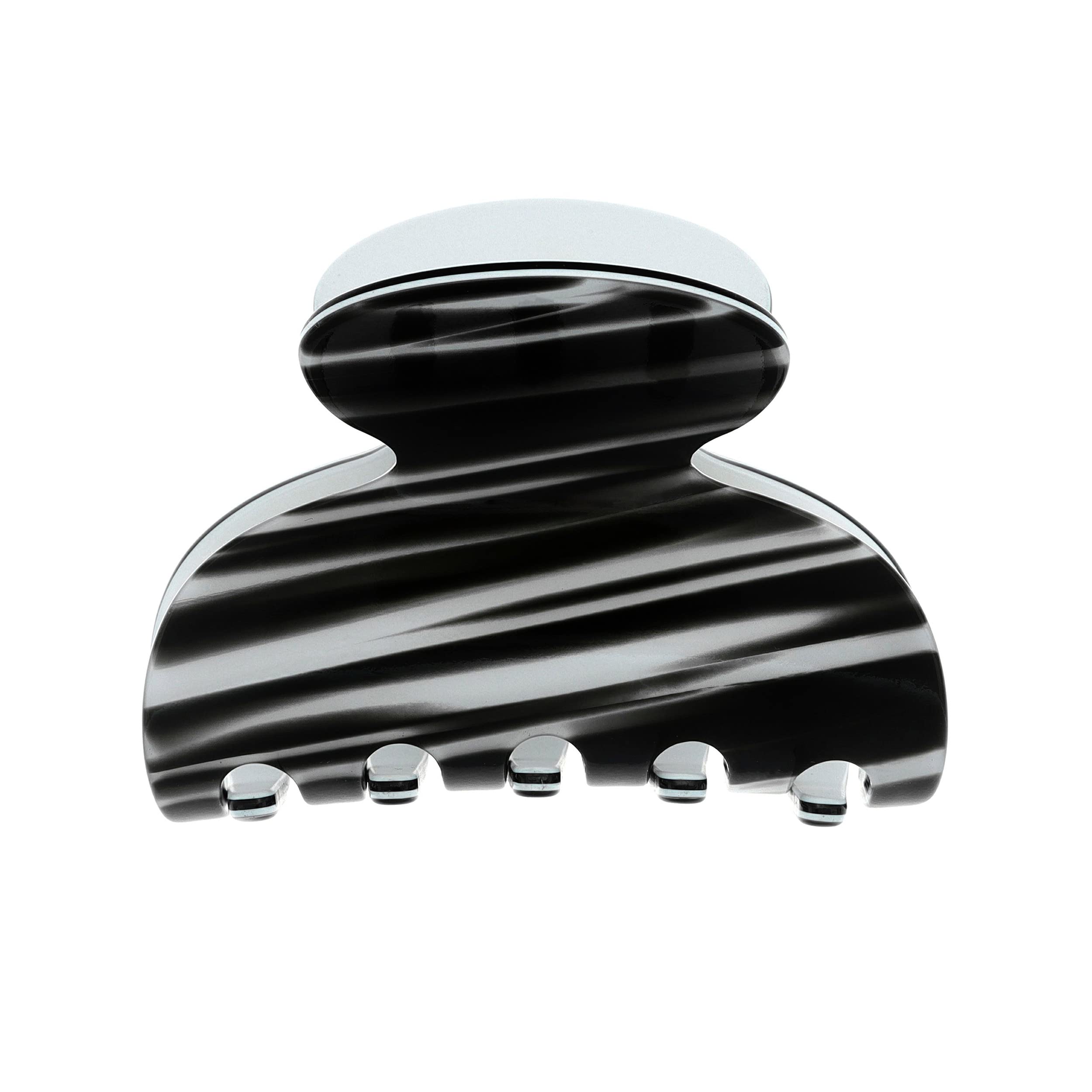 Francia Luxe Pinza de Garra Couture, Tigre Negro - Imagen 3