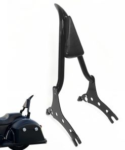 Sissy Bar Negro de 29 Pulgadas, Respaldo de Pasajero