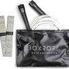 BOXROPE, Una Cuerda para Saltar Diseñada -Gris (Hasta 6'2ft)