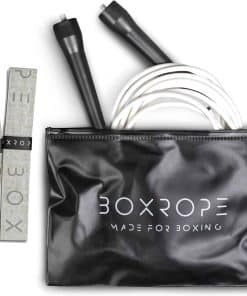 BOXROPE, Una Cuerda para Saltar Diseñada -Gris (Hasta 6'2ft)