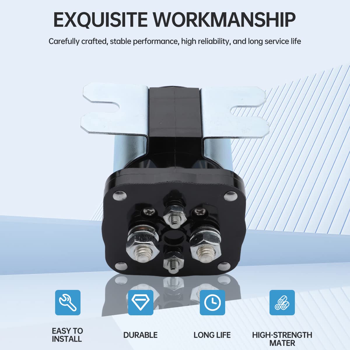 500 Amp Battery Isolator for Mobile Audio12V Relay 12Volt - Imagen 5