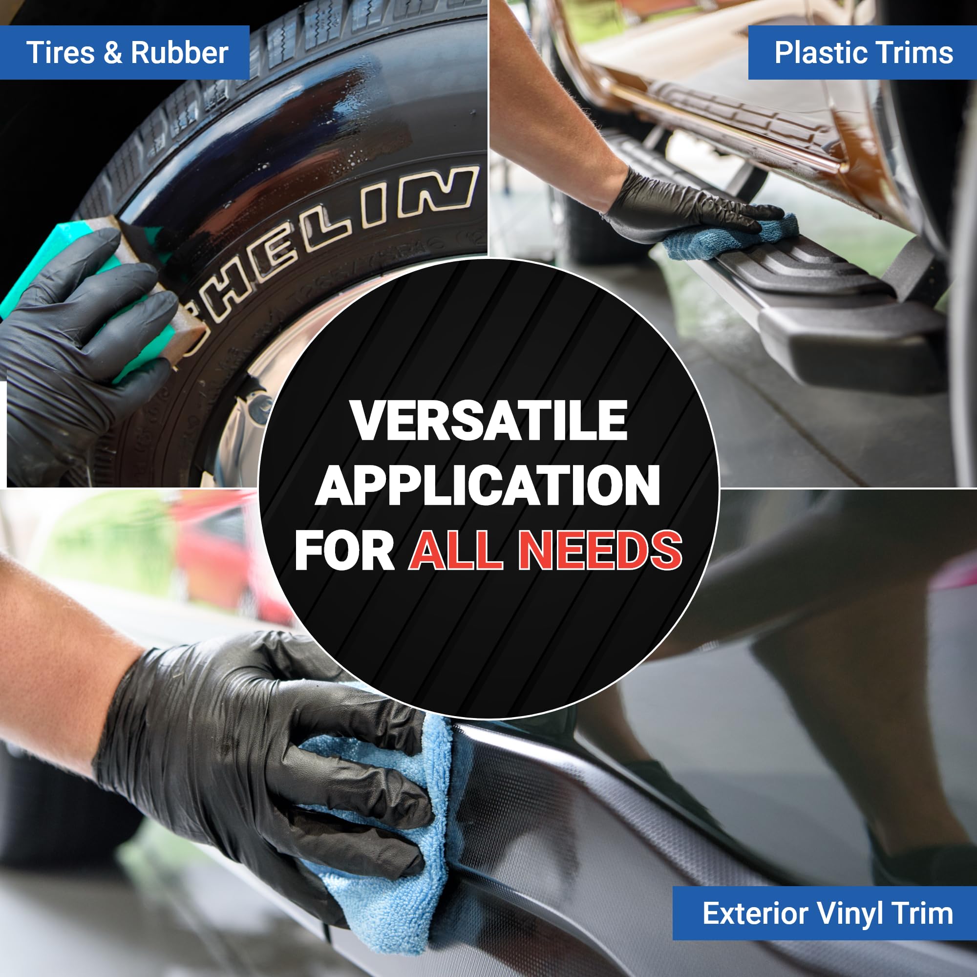 AIM Chemicals Super Gloss - Duradero brillo para llantas, - Imagen 6