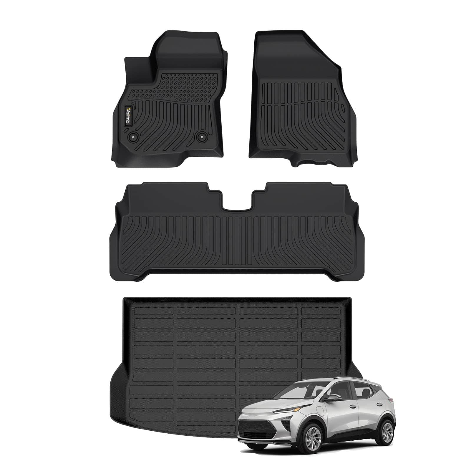 Juego de tapetes para piso y protector de cajuela para