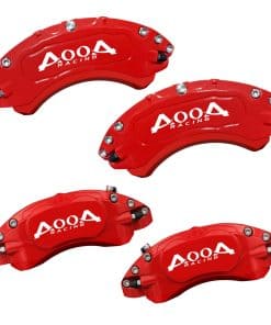 AOOA Cubiertas de pinza de freno de -Rojo