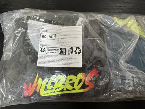 Conjunto de Jersey y Pantalón de Motocross -Negro Azul Rojo - Imagen 8