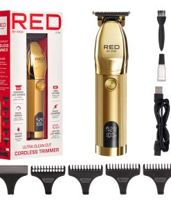 Recortadora de cabello y barba inalámbrica Red by Kiss para