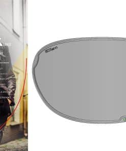 Visera de casco de motocicleta ULOOK con tecnología