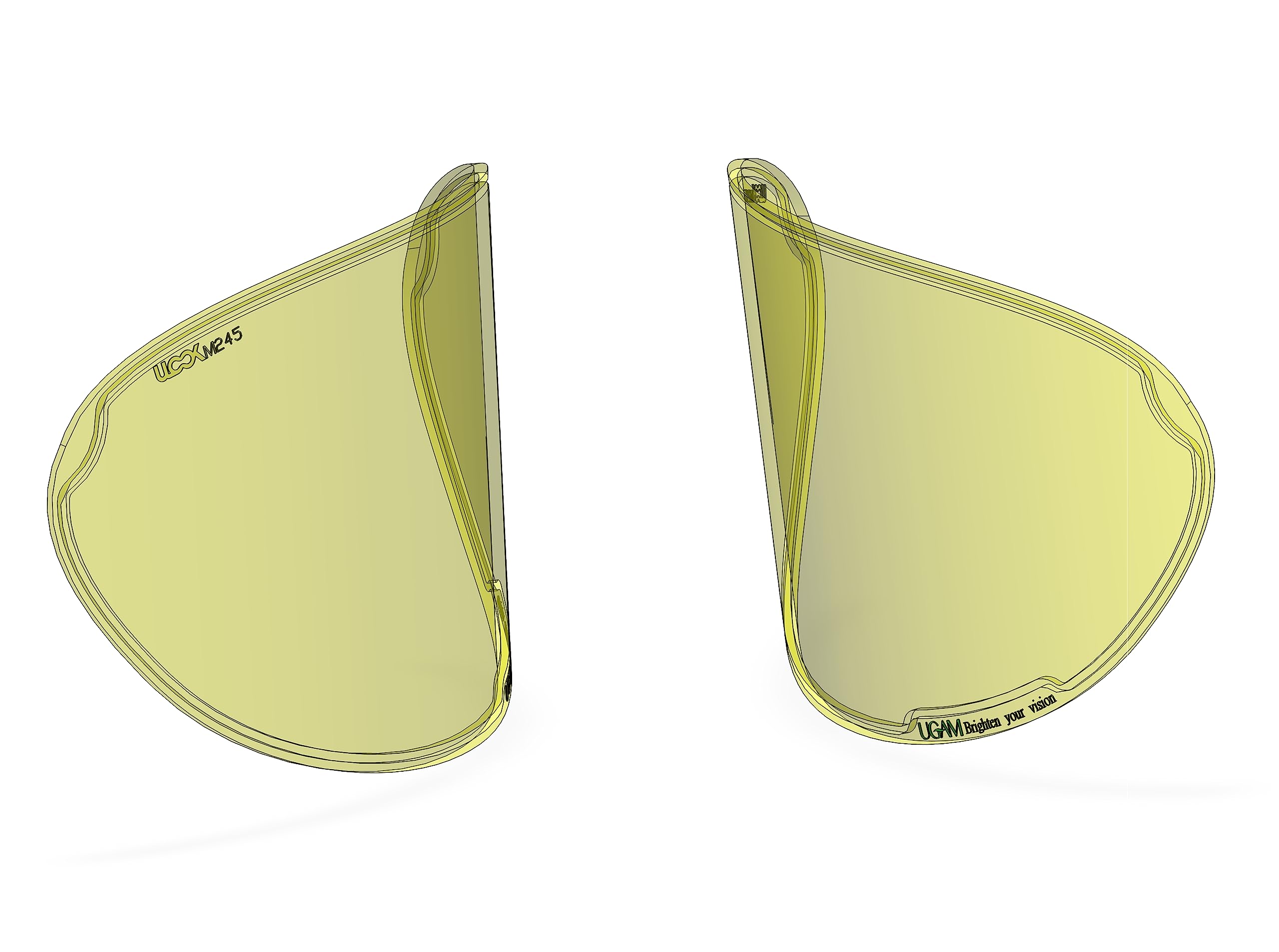 Visor de Casco de Motocicleta ULOOK Nano Antifog - Imagen 6