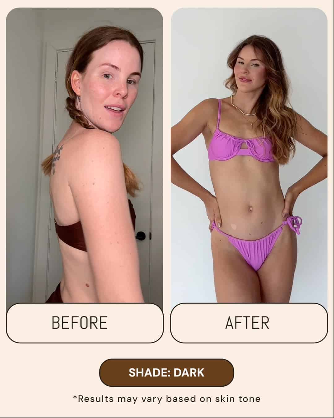 Mousse Bronceador Oscuro 7oz - Autobronceador sin sol para - Imagen 6