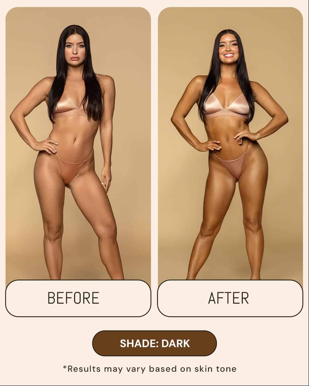 Mousse Bronceador Oscuro 7oz - Autobronceador sin sol para - Imagen 5