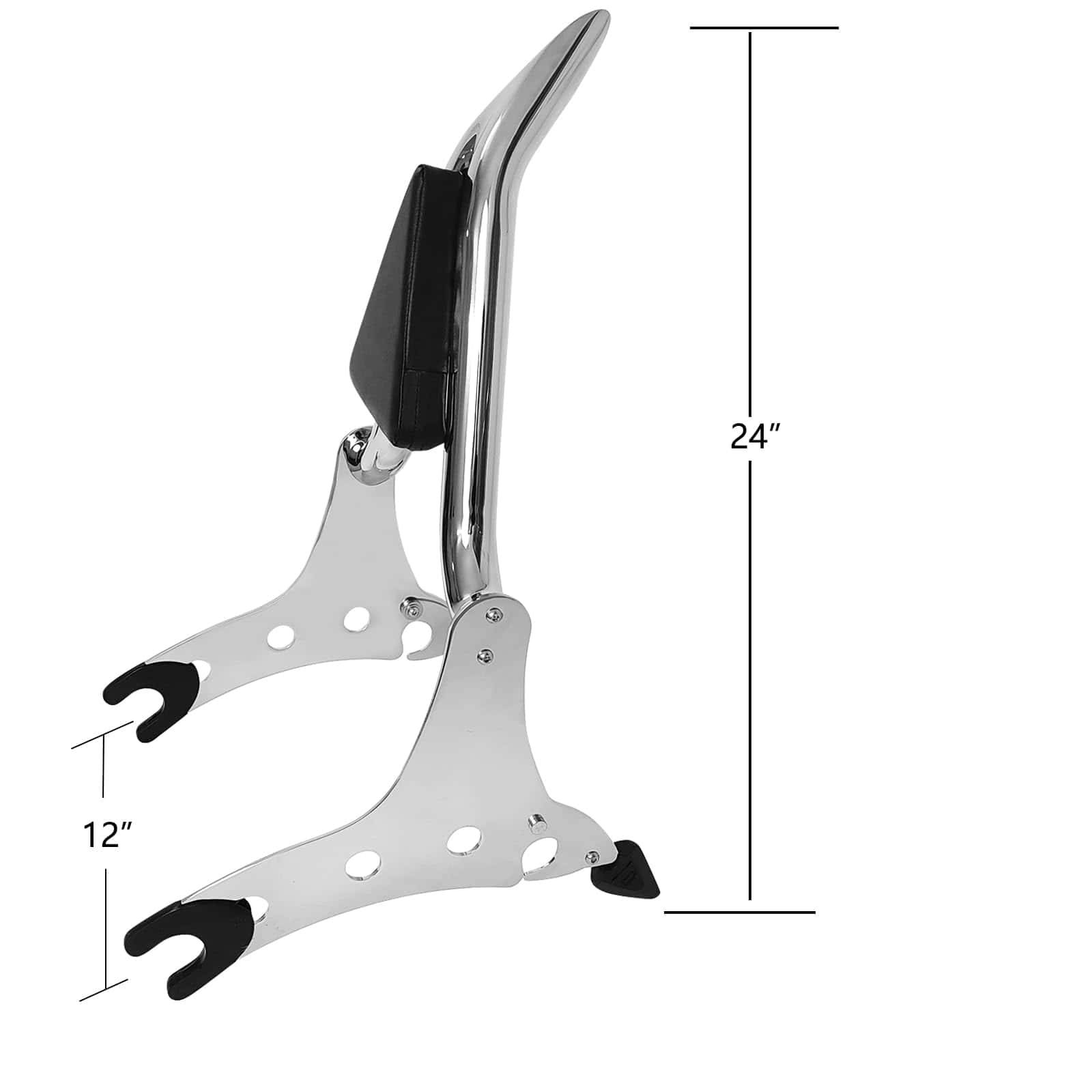 Respaldo para motocicleta Pad de descanso para pasajeros - Imagen 7