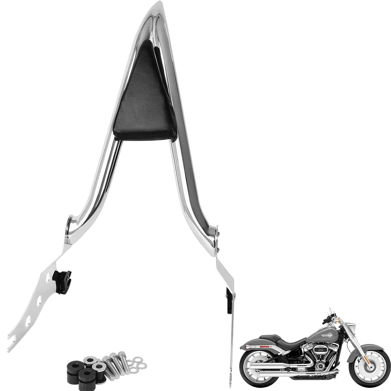 Respaldo desmontable para pasajero sissy bar para