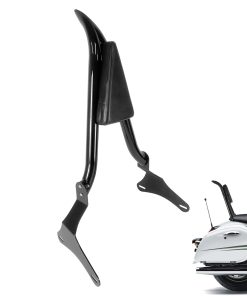 Respaldo de sissy bar para pasajeros de motocicleta