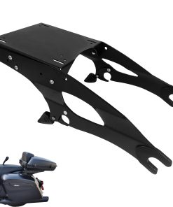 Portaequipajes negro compatible con caja para Indian Dark