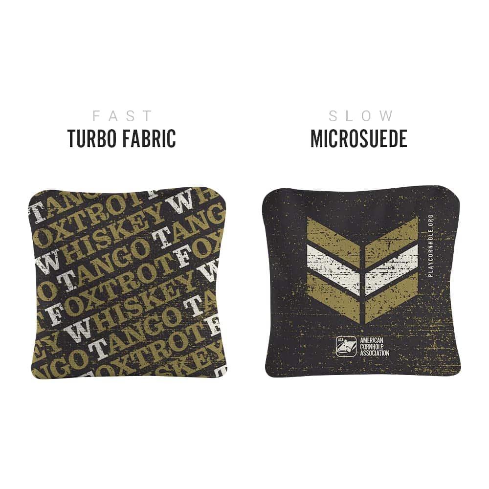 Bolsas de Cornhole Profesionales ACA Synergy -Militar Patrió - Imagen 3