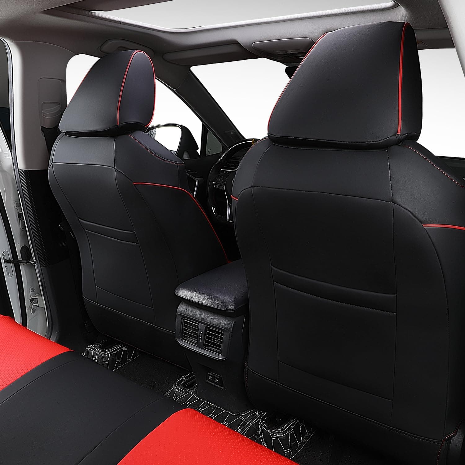 PTYYDS Fundas de Asiento Compatible con Toyota RAV4 - Imagen 4