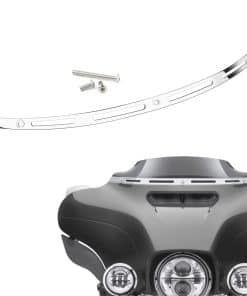 Recorte de parabrisas pulido de acero inoxidable PBYMT,