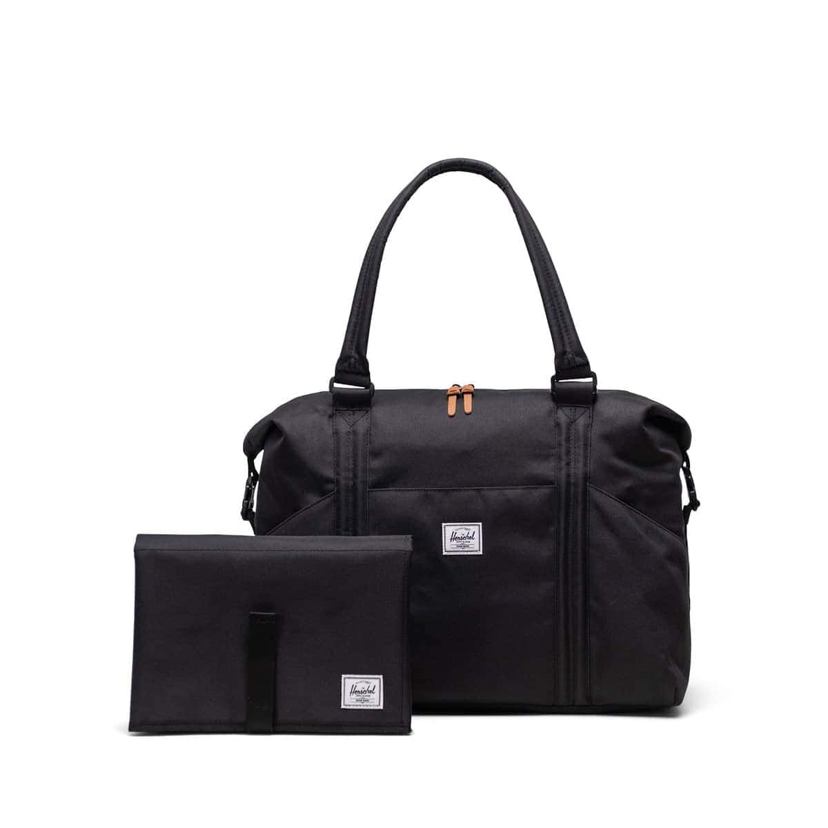 Bolso pañalera Herschel Strand, Negro, Talla única