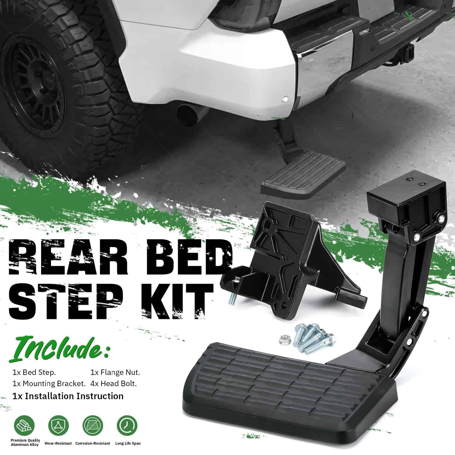 Kit de Peldaño de Cama Trasera para Toyota Tundra 2022-2023 - Imagen 3