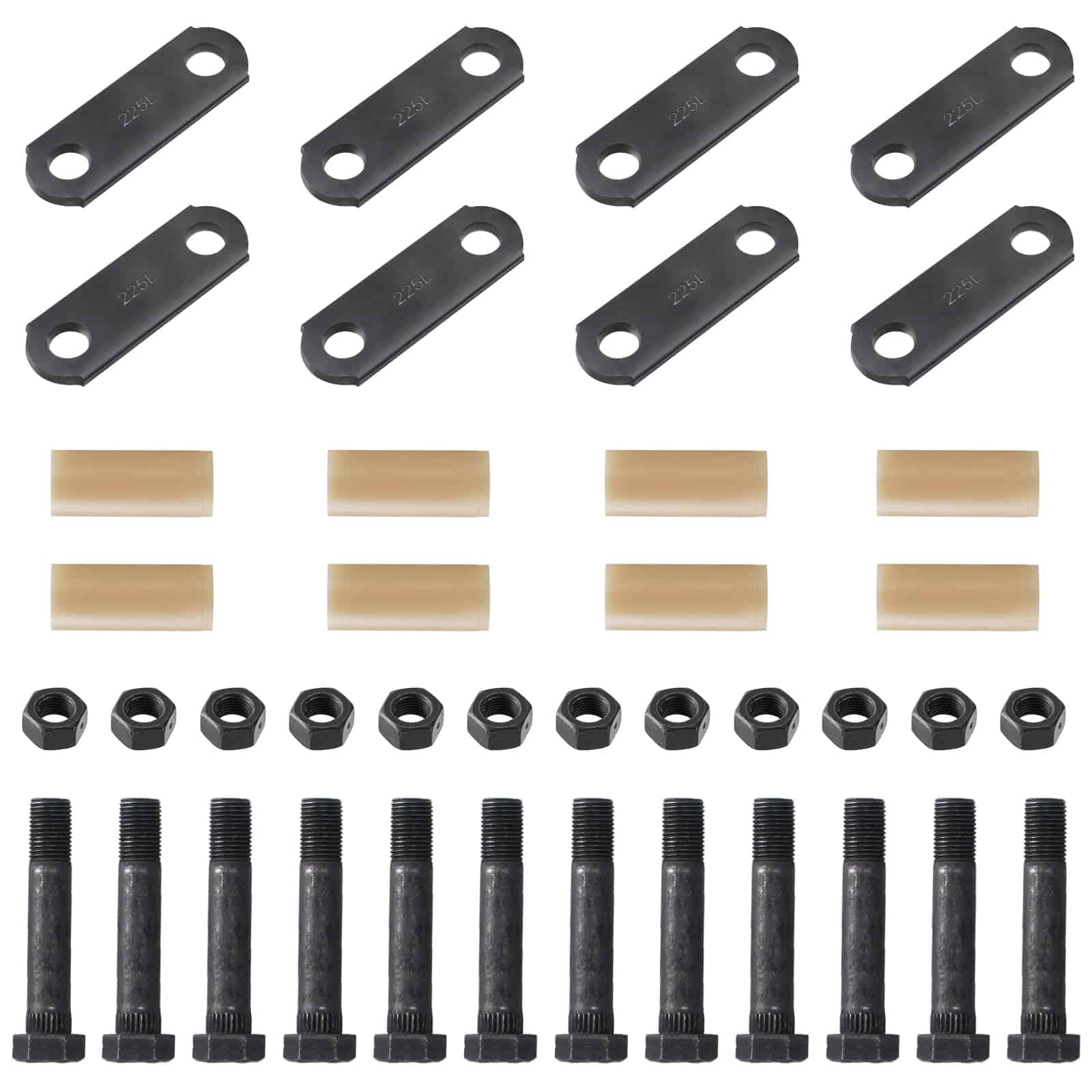 Kit de Grilletes para Remolque de Eje Tándem Racewill: 2