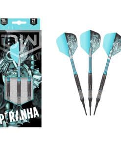 Dardos DW Piranha 20g 90% Suave 11 Puntas, Balanceados con