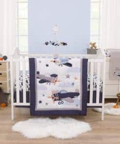 NoJo Little Love Soar High Little One Juego de Ropa de Cuna