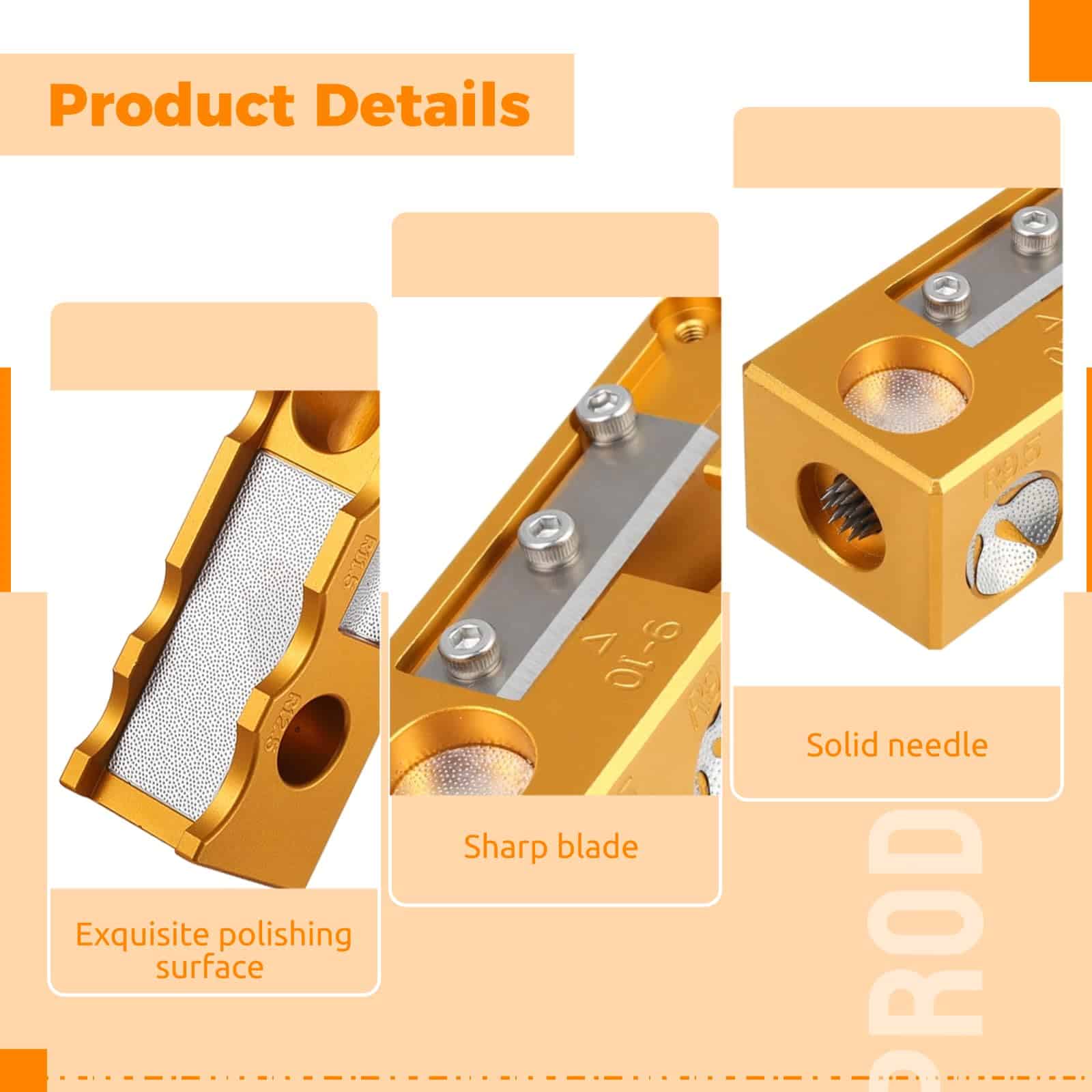 Herramienta de reparación de punta de taco de billar de - Imagen 7