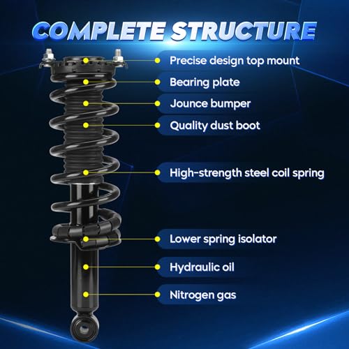 Ensamblaje de Amortiguador Trasero con Resorte para Subaru - Imagen 7
